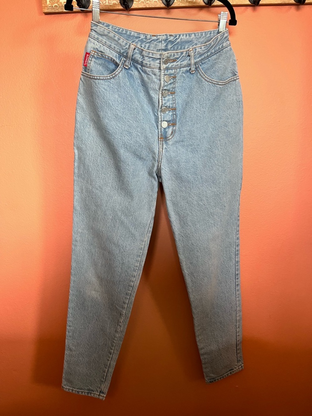 Vintage light-wash Bongo jeans